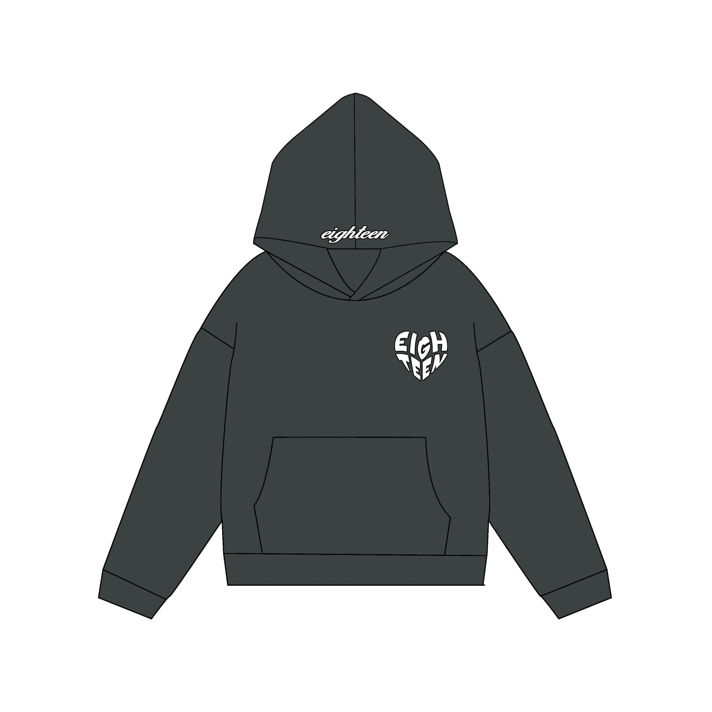 Charcoal Hoodie